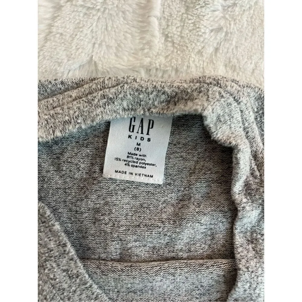 Gap Girls Grey Long Sleeve Size 8